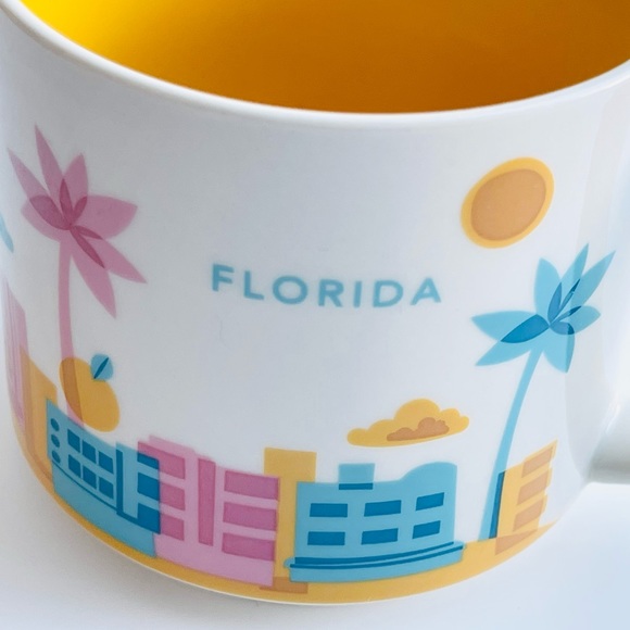 NEW YORK NIB STARBUCKS MUG YOU ARE HERE SERIES YAH COLLECTION 14 OZ COFFEE MUG - Picture 9 of 12